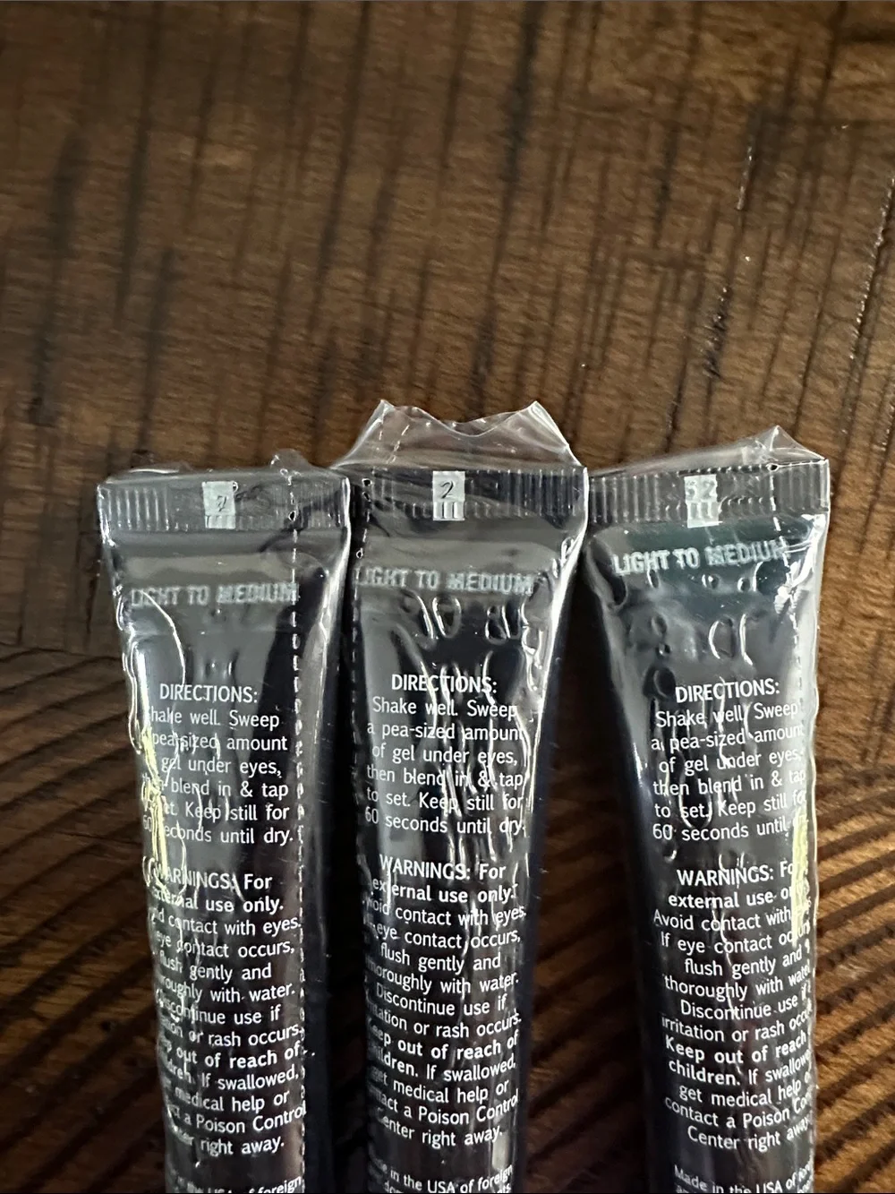 Westmore Beauty 60-Second Eye Effects Tinted Firming Gel Light to Medium 3 Pack - Picture 3 of 3